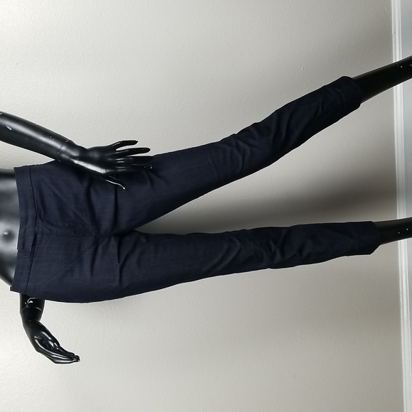 7 For All Mankind Denim-Look Slim Cropped Chino Rare - Picture 13 of 13